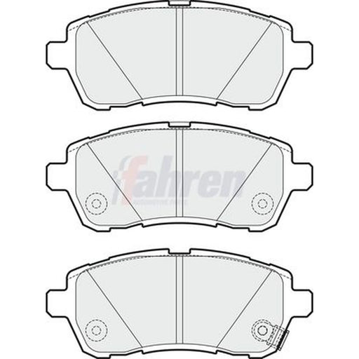 Fahren Front Brake Pad Set FBP3116