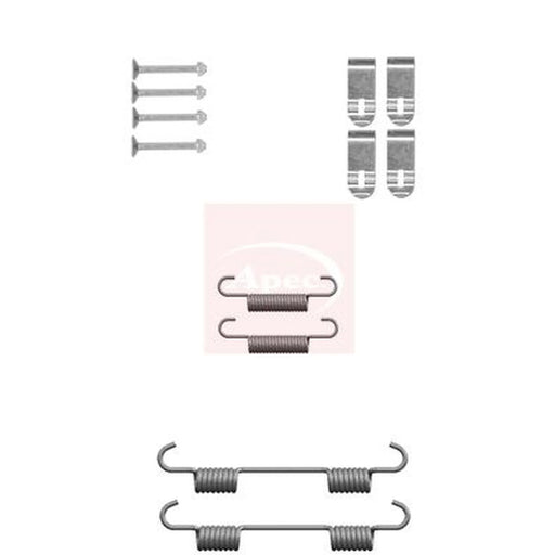 Apec Parking Brake Shoe Accessory Kit Rear KIT2140