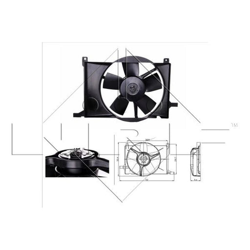 NRF Engine Cooling Fan 47009