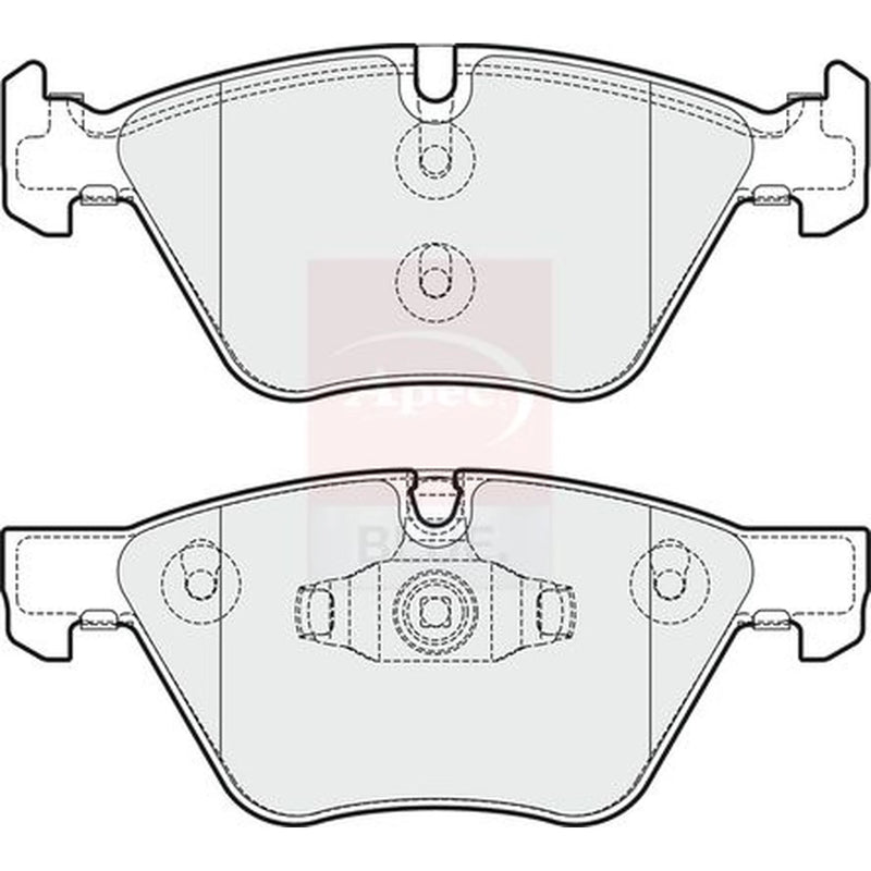 Apec Front Brake Pad Set PD3259
