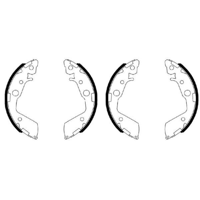 Textar Brake Shoe Set Axle Kit 91087500