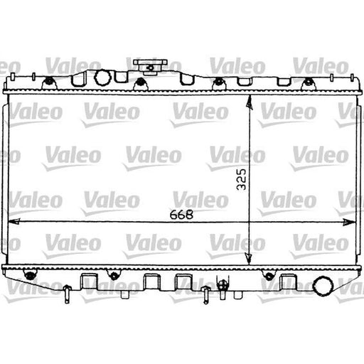 Valeo Engine Radiator 731097