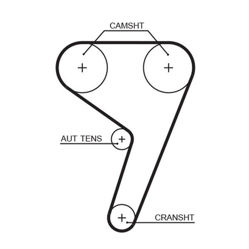 Gates Timing Belt & Water Pump Kit KP25433XS-1