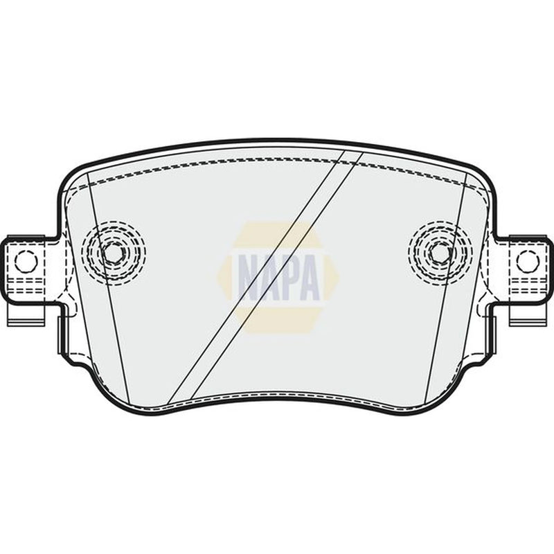 NAPA Rear Brake Pad Set NBP1455