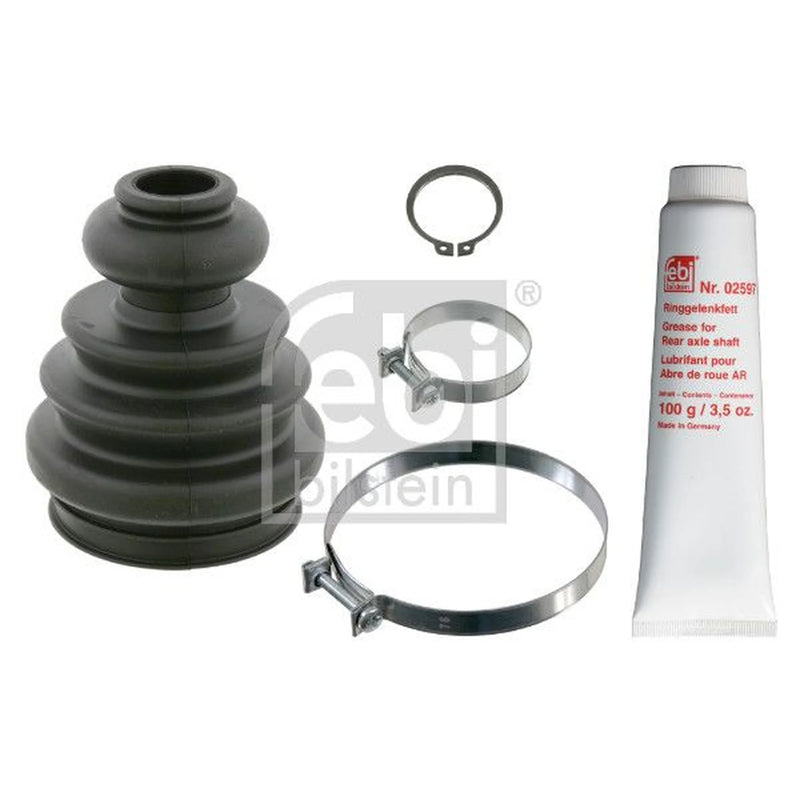 Febi Drive Shaft Bellow Kit transmission sided Rubber 14093