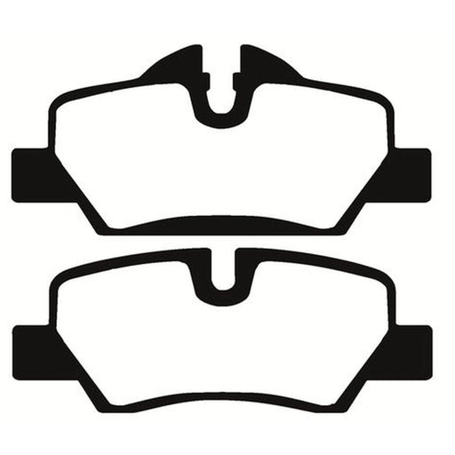 Abtex Rear Brake Pad Set PLU2237