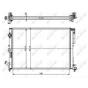 NRF Engine Radiator 509526