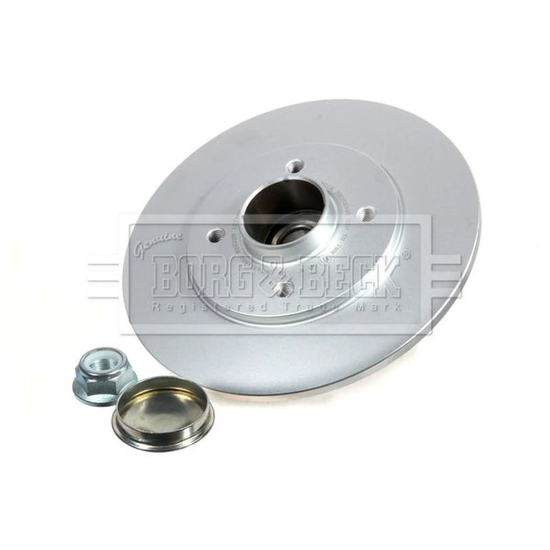 Borg & Beck 2 x Solid Rear Brake Discs BBD5939S-x2
