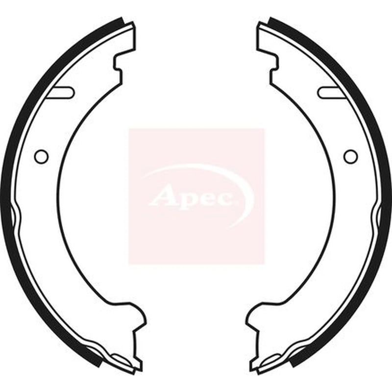 Apec Parking Brake Shoe Set SHU512
