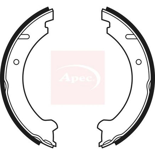 Apec Parking Brake Shoe Set SHU512