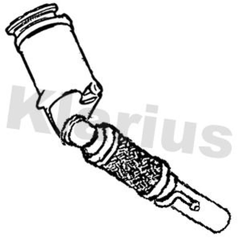 Klarius Catalyst Type Approved With Pipe 323703