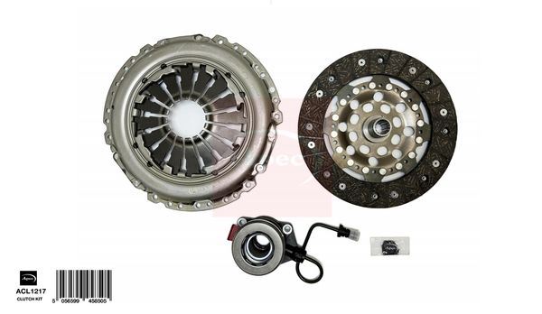 Apec Red Clutch Kit Set 3pc ACL1217