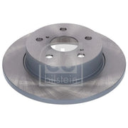 Febi 2 x Solid Rear Brake Discs 180025-x2
