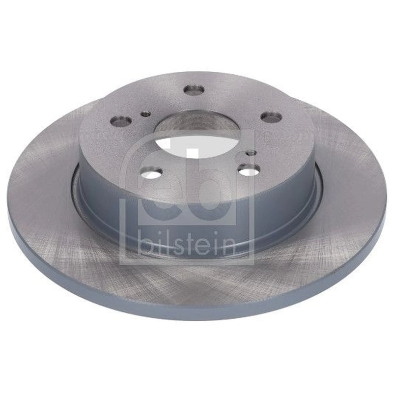 Febi 2 x Solid Rear Brake Discs 180025-x2