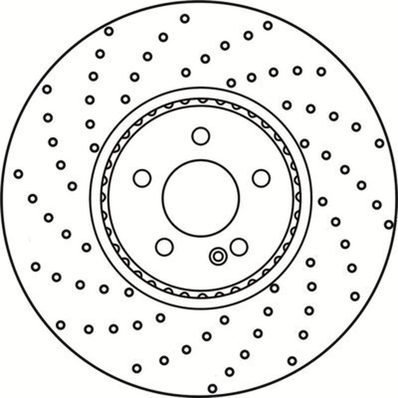 Abtex Front Brake Discs BD2249V-x2