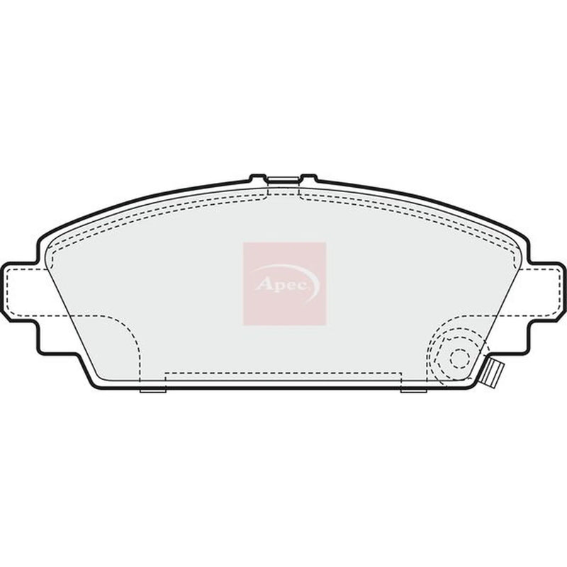 Apec Front Brake Pad Set PAD1435