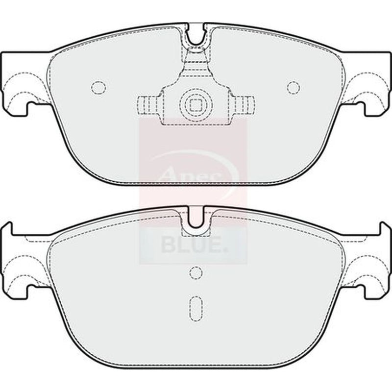 Apec Front Brake Pad Set PD3713