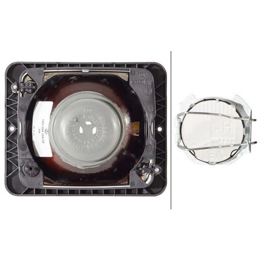 Hella Headlight Headlamp H4 Right 1AA 004 109-021