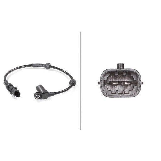Hella ABS Wheel Speed Sensor Front 6PU 009 106-261