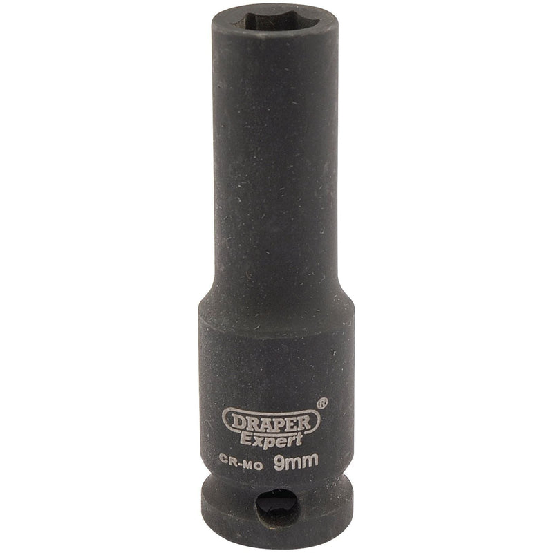 Draper Expert HI-TORQ 6 Point Deep Impact Socket, 3/8" Sq. Dr., 9mm Draper  - Town Parts
