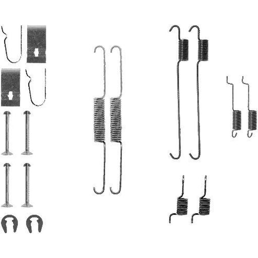 Textar Brake Shoe Accessory Kit Rear 97016400