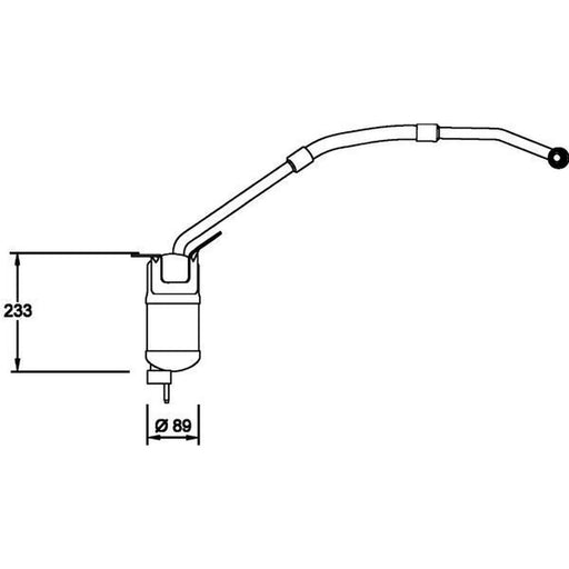 Mahle Air Conditioning Dryer AD 273 000P