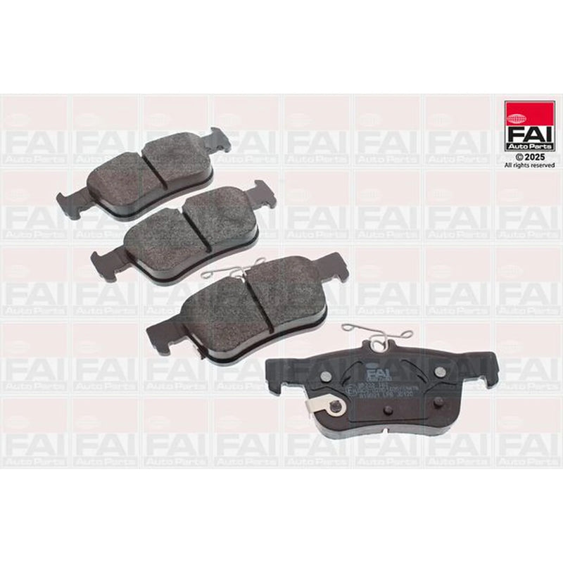FAI Rear Brake Pad Set BP222