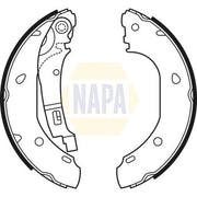 NAPA Brake Shoe Set Axle Kit NBS1052