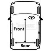 Borg & Beck Handbrake Cable Right Rear BKB1020