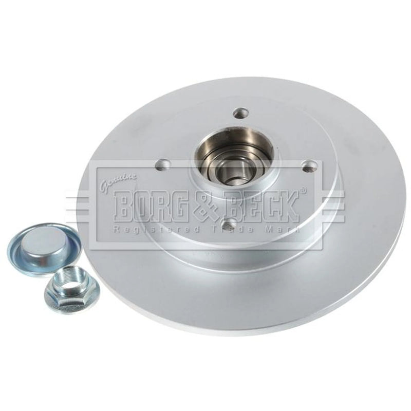 Borg & Beck 2 x Solid Rear Brake Discs BBD5796S-x2