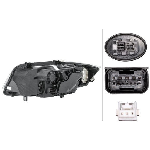 Hella Headlight Headlamp D1S (gas discharge tube) Right 1EL 354 691-021