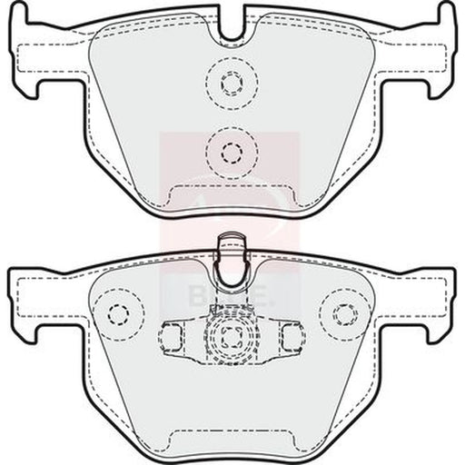 Apec Rear Brake Pad Set PD3338