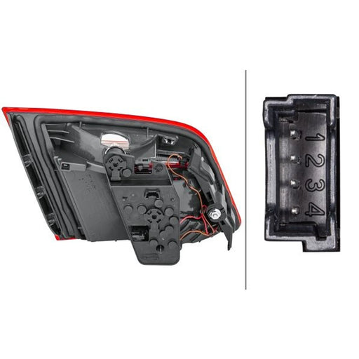 Hella Tail Light / Lamp H21W Right 2TZ 011 145-521