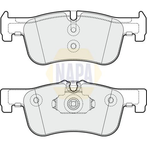 NAPA Front Brake Pad Set NBP1187