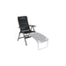 Outwell Kenai Adjustable Folding Camping Caravan Motorhome Chair Black - Outwell - Van Life Living