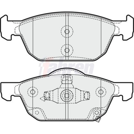 Fahren Front Brake Pad Set FBP3741