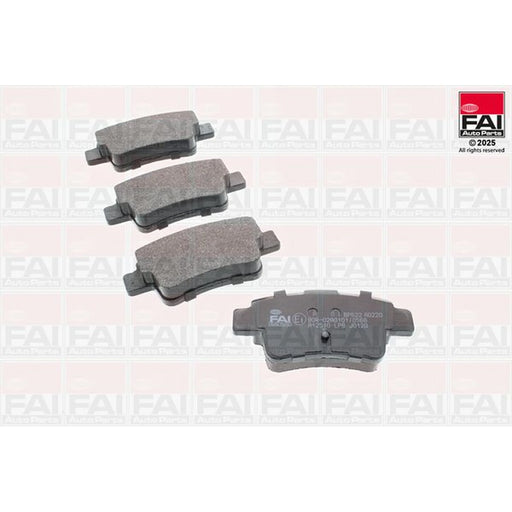 FAI Rear Brake Pad Set BP622