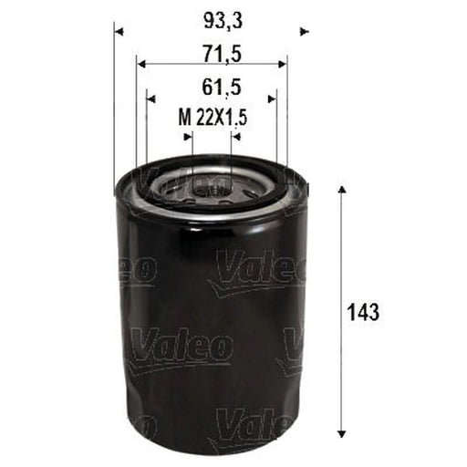 Valeo Engine Oil Filter 586113