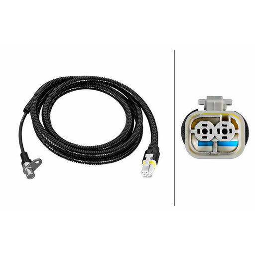 Hella ABS Wheel Speed Sensor Rear Left 6PU 230 052-511