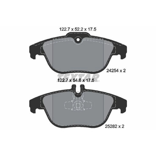 Textar Rear Brake Pad Set 2425401