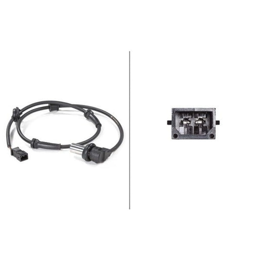 Hella ABS Wheel Speed Sensor Rear Right 6PU 012 806-151