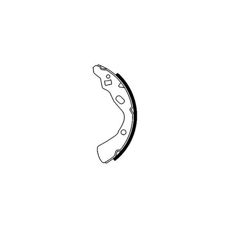 Mintex Brake Shoe Set Axle Kit MFR287