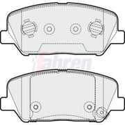 Fahren Front Brake Pad Set fits Hyundai I30 2011-2020 1.4 1.6