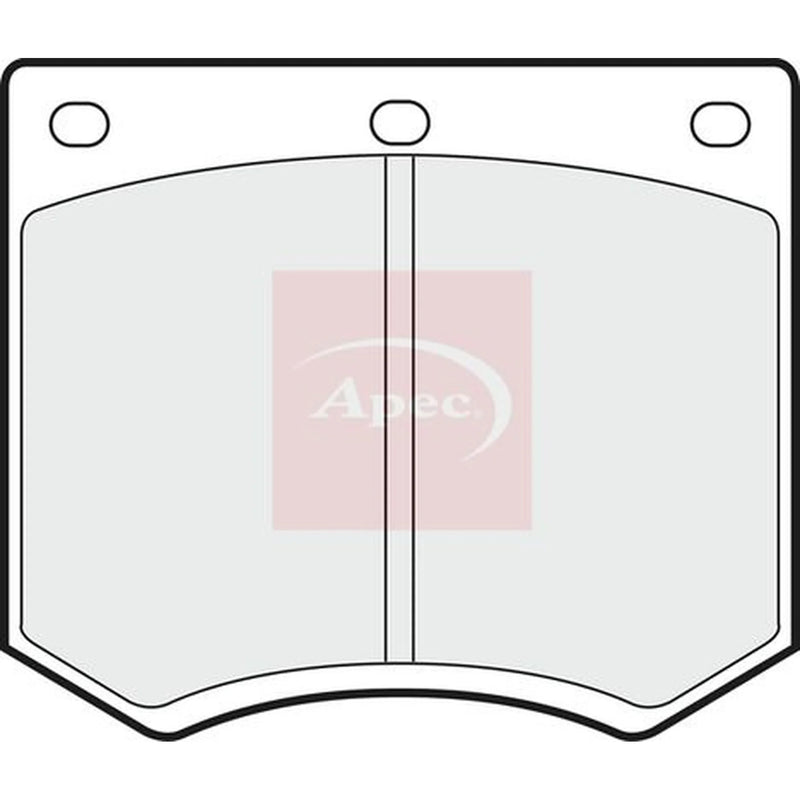 Apec Front Brake Pad Set PAD626