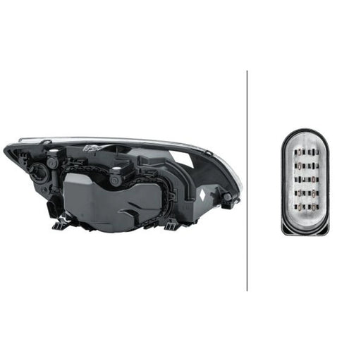 Hella Headlight Headlamp PY21W Left 1EL 010 201-011