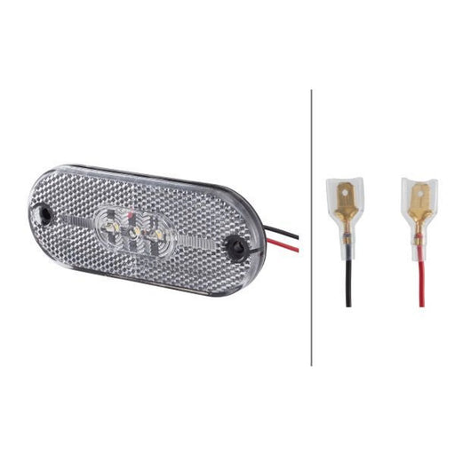 Hella Lamp Por MD24 2PG Front 2PG 357 009-121 2171018 2PG 357 009-121