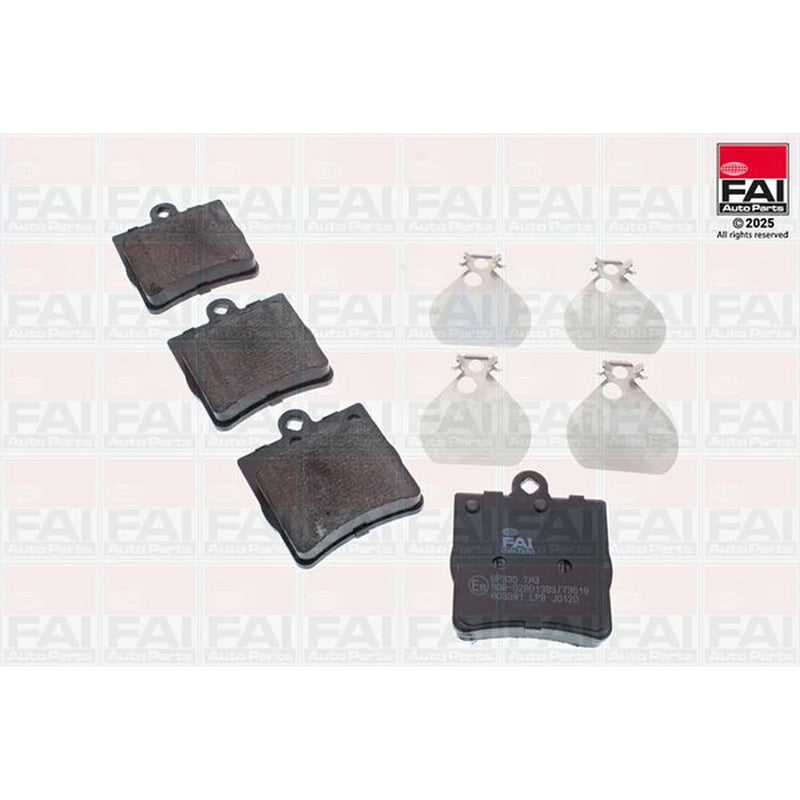 FAI Rear Brake Pad Set BP335