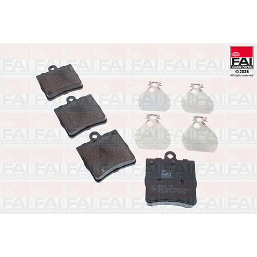 FAI Rear Brake Pad Set BP335