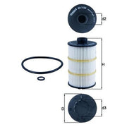 Mahle Engine Oil Filter OX 1123D