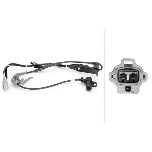 Hella ABS Wheel Speed Sensor Front 6PU 230 040-701
